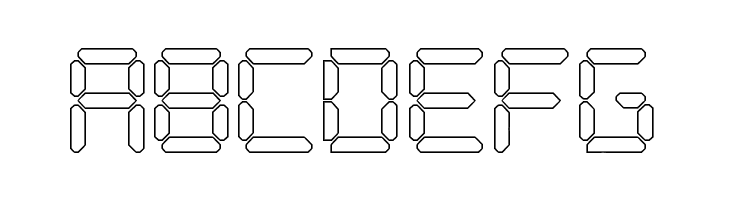 Digital Play Hollow St  Free Fonts Download