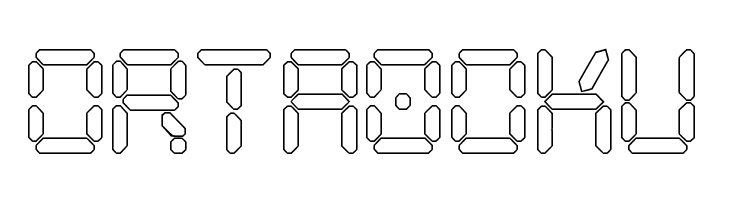 Digital Play Hollow St  Free Fonts Download