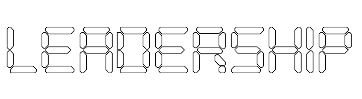 Digital Play Hollow St  Free Fonts Download