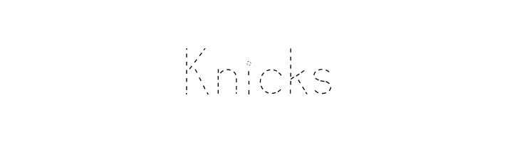 Print Clearly Dashed  Free Fonts Download