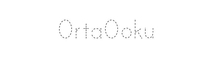 Print Clearly Dashed  Free Fonts Download