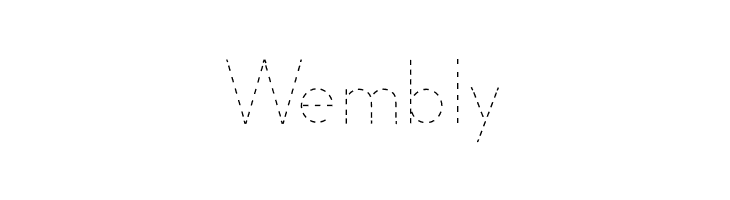 Print Clearly Dashed  Free Fonts Download