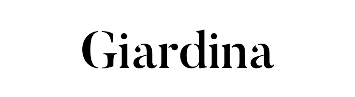 Giardina ButlerStencil-Medium Font
