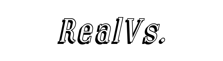 Covington Shadow Italic  Free Fonts Download