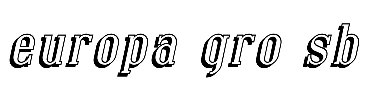 Covington Shadow Italic  Free Fonts Download