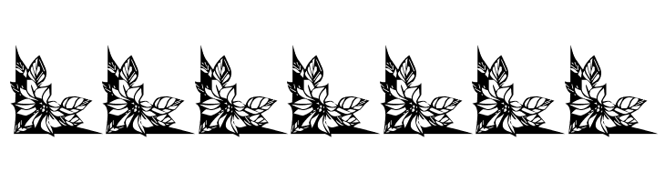 Vintage Decorative Corners 2  Free Fonts Download