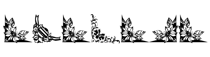 Vintage Decorative Corners 2  Free Fonts Download