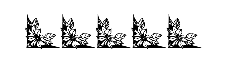 Vintage Decorative Corners 2  Free Fonts Download