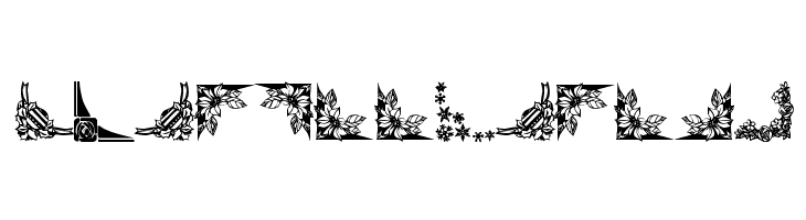 Vintage Decorative Corners 2  Free Fonts Download