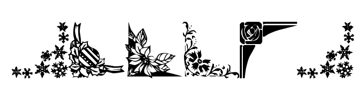 Vintage Decorative Corners 2  Free Fonts Download