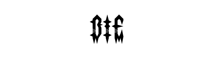 Taste death  Free Fonts Download