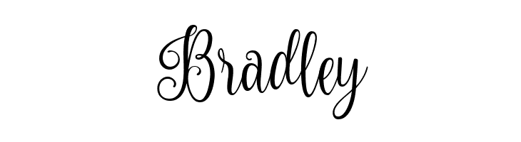 Bradley Nouradilla Font