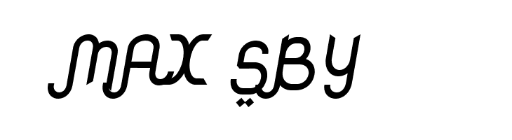 Rodja Alt End Slanted  Free Fonts Download