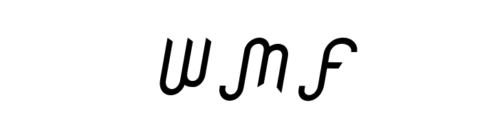 Rodja Alt End Slanted  Free Fonts Download