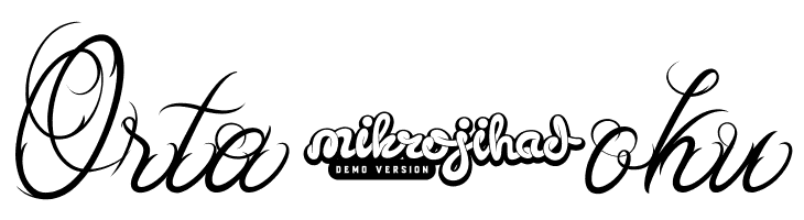 Ababil Script DEMO  Free Fonts Download