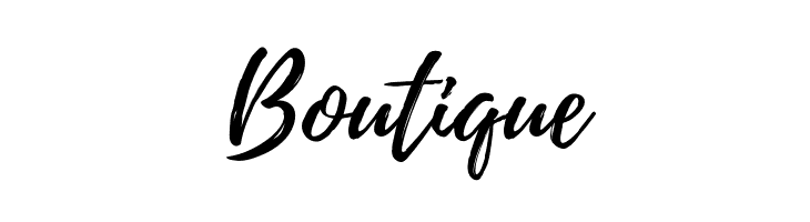 Boutique Playlist-Script Font