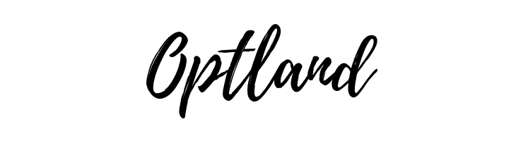 Optland Playlist-Script Font