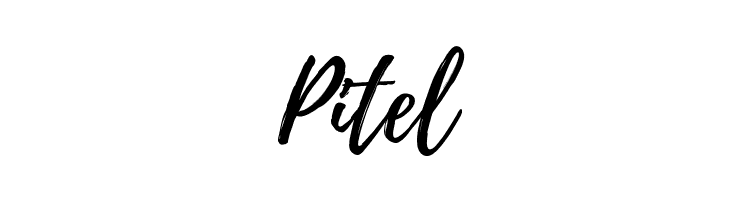 Pitel Playlist-Script Font