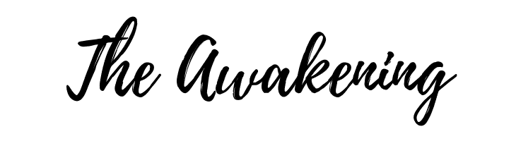 The%2BAwakening Playlist-Script Font