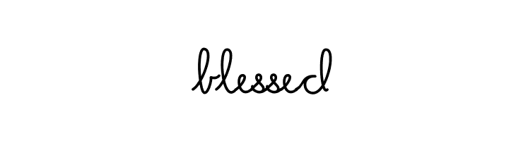 blessed Mikelis-Bold Font