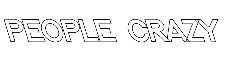 Nordica Classic Regular Opposite Oblique Outline  Free Fonts Download