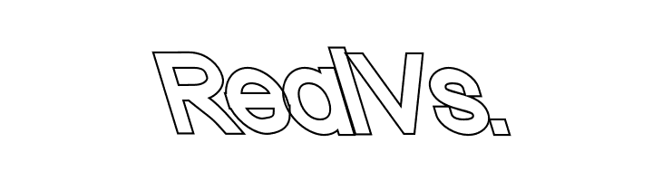 Nordica Classic Regular Opposite Oblique Outline  Free Fonts Download