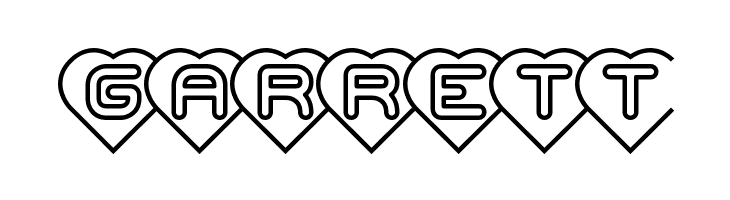 Hearts -BRK-  Free Fonts Download