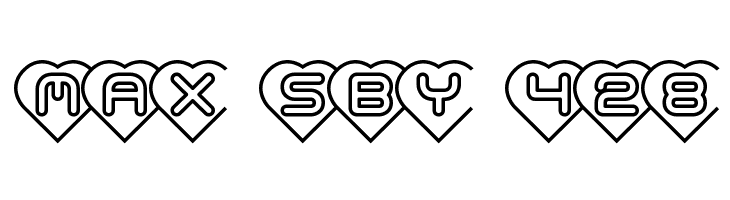 Hearts -BRK-  Free Fonts Download