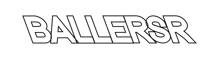 Nordica Classic Black Opposite Oblique Outline  Free Fonts Download