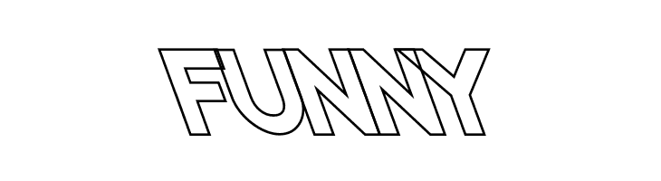 Nordica Classic Black Opposite Oblique Outline  Free Fonts Download