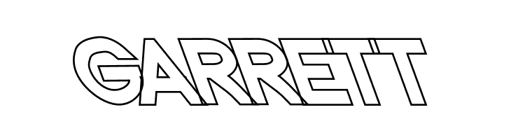 Nordica Classic Black Opposite Oblique Outline  Free Fonts Download