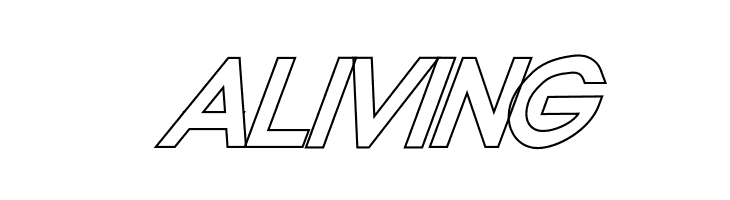 Nordica Classic Regular Oblique Outline  Free Fonts Download