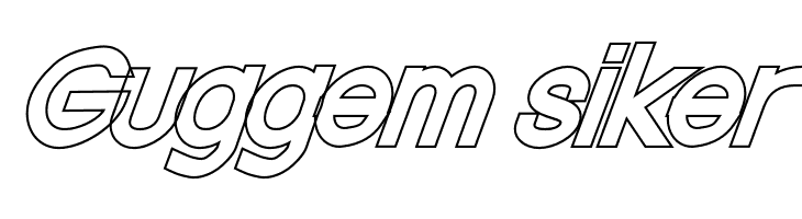 Nordica Classic Regular Oblique Outline  Free Fonts Download