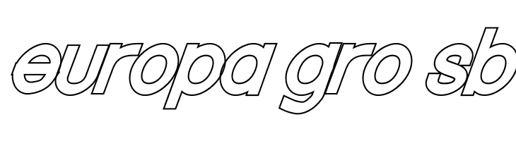 Nordica Classic Regular Oblique Outline  Free Fonts Download