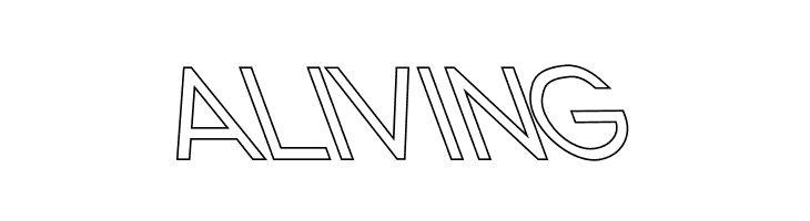 Nordica Classic Light Opposite Oblique Outline  Free Fonts Download