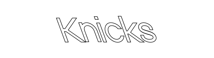 Nordica Classic Light Opposite Oblique Outline  Free Fonts Download