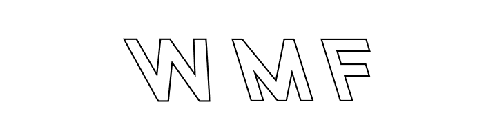 Nordica Classic Regular Extended Opposite Oblique Outline  Free Fonts Download