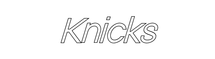 Nordica Classic Light Oblique Outline  Free Fonts Download