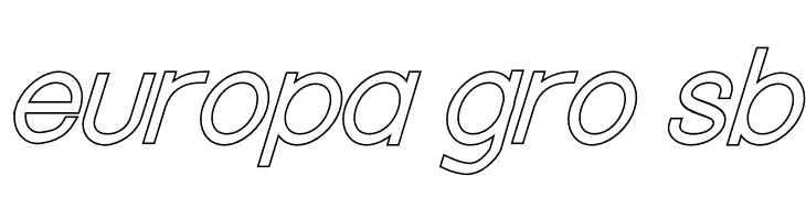 Nordica Classic Light Oblique Outline  Free Fonts Download