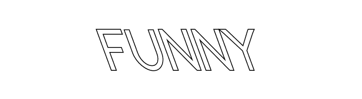 Nordica Classic Light Condensed Opposite Oblique Outline  Free Fonts Download