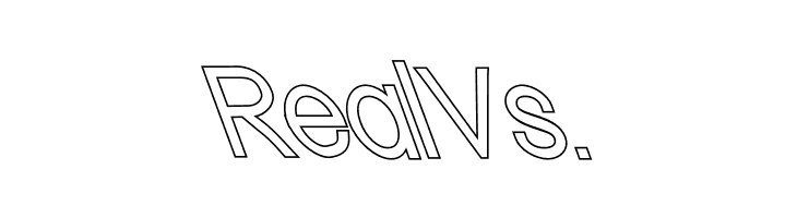 Nordica Classic Light Condensed Opposite Oblique Outline  Free Fonts Download