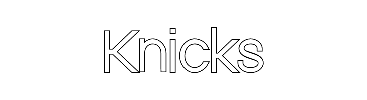 Nordica Classic Light Outline  Free Fonts Download