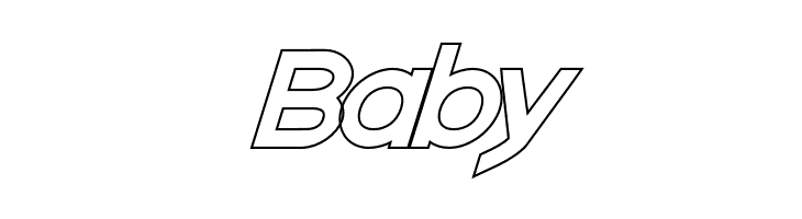 Nordica Classic Regular Extended Oblique Outline  Free Fonts Download