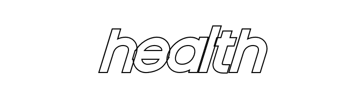 Nordica Classic Regular Extended Oblique Outline  Free Fonts Download