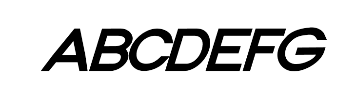 Nordica Classic Regular Extended Oblique  Free Fonts Download