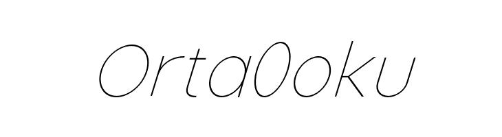 Nordica Classic Ultra Light Oblique  Free Fonts Download