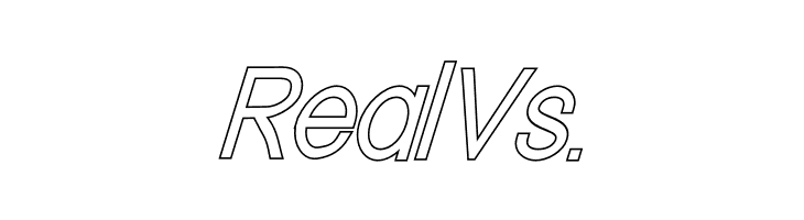 Nordica Classic Light Condensed Oblique Outline  Free Fonts Download