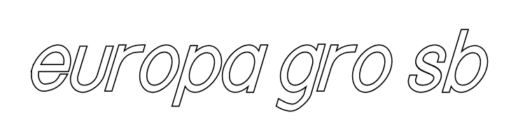 Nordica Classic Light Condensed Oblique Outline  Free Fonts Download