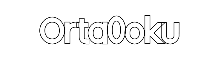 Nordica Classic Regular Outline  Free Fonts Download