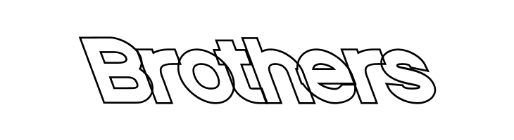 Nordica Classic Black Extended Opposite Oblique Outline  Free Fonts Download